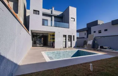 Casa estilo sobrado à venda no condomínio campos de medeiros, jundiaí/sp