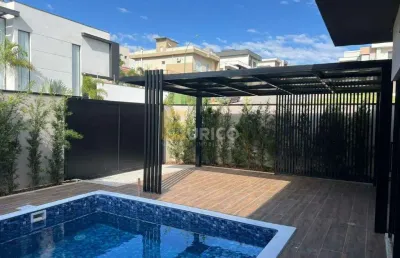 Casa em condomínio à venda no condomínio residencial mont'alcino em valinhos/sp