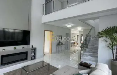 Casa em condomínio à venda no condomínio residencial mont'alcino em valinhos/sp