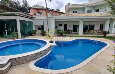 Casa mobiliada de alto padrão para locação no condomínio jardim europa em vinhedo/sp