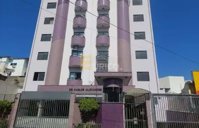 Apartamento à venda no condomínio edifício carlos alexandre em valinhos/sp