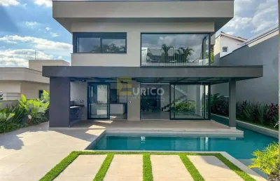 Casa de alto padrão recém construída a venda no condomínio terras de vinhedo