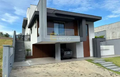 Casa de alto padrão para locação em condomínio arboretum - vinhedo.