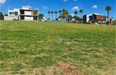 Terreno em condomínio à venda no condomínio alphaville jundiaí em jundiaí/sp