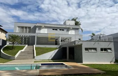 Casa estilo sobrado de alto padrão à venda no residencial dos lagos - itupeva/sp