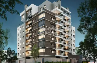 Apartamento com 2 quartos à venda na rua guaratuba, 132, ahú, curitiba por r$ 1.010.000