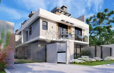 Casa em condomínio fechado com 3 quartos à venda na rua paulo setúbal, 1071, hauer, curitiba por r$ 939.000