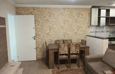 Apartamento terreo totalmente mobiliado sitio cercado perto ct caju