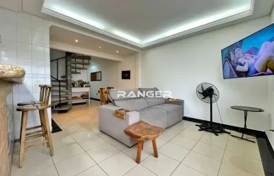 Cobertura com 2 quartos para alugar na Rua Caramuru, 50, Ponta da Praia, Santos