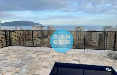 Cobertura com 3 dormitórios 1 suite e 4vagas à venda, 251 m² por r$ 2.760.000 - gonzaga - santos/sp