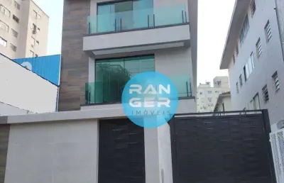 Casa com 2 dormitórios à venda, 100 m² por r$ 862.000,00 - campo grande - santos/sp