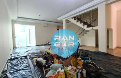 Casa com 4 dormitórios para alugar, 420 m² por r$ 15.600,02/mês - campo grande - santos/sp