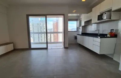 Apartamento com 1 dormitório para alugar, 46 m² por r$ 6.000,02/mês - boqueirão - santos/sp