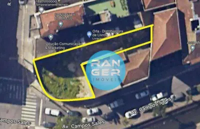Terreno à venda, 420 m² por r$ 899.000,00 - vila matias - santos/sp