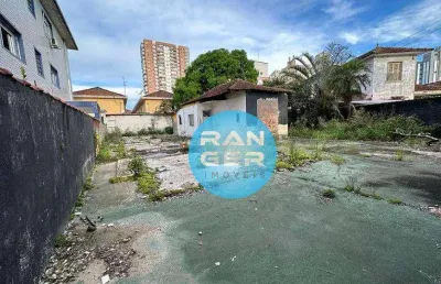 Terreno à venda, 666 m² por r$ 1.650.000,00 - macuco - santos/sp