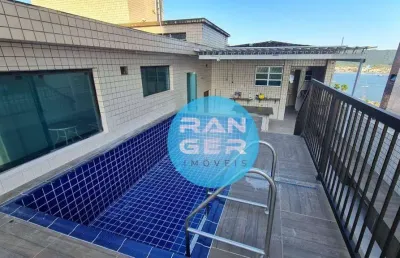 Cobertura com 4 quartos à venda na Rua Carlos de Campos, 18, Ponta da Praia, Santos