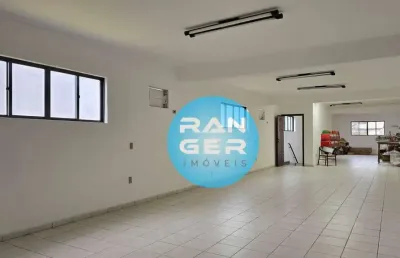 Sala para alugar, 120 m² por r$ 4.800,00/mês - vila mathias - santos/sp