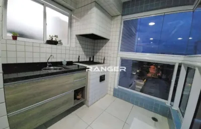 Apartamento com 1 dormitório à venda, 59 m² por r$ 531.000,00 - boqueirão - santos/sp