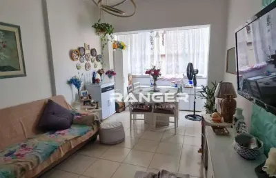 Apartamento com 2 dormitórios à venda, 80 m² por r$ 450.000,00 - marapé - santos/sp