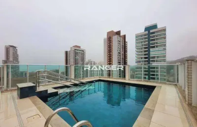 Apartamento 1 dormitório, 1 vaga demarcada, lazer - pompéia - santos/sp