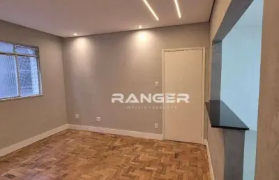 Apartamento com 3 dormitórios, 80 m² - venda por r$ 500.000,00 ou aluguel por r$ 3.900,00/mês - aparecida - santos/sp