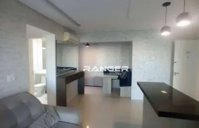 Apartamento com 2 dormitórios para alugar, 64 m² por r$ 5.000,00/mês - marapé - santos/sp