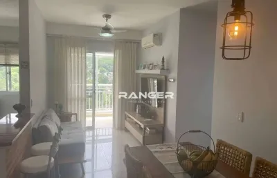 Apartamento com 2 dormitórios à venda, 63 m² por r$ 612.000,00 - marapé - santos/sp