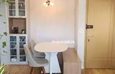 Apartamento 1 dormitório studio no bairro campo grande - santos