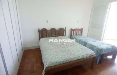 Apartamento com 3 dormitórios para alugar, 99 m² por r$ 5.000/mês - gonzaga - santos/sp