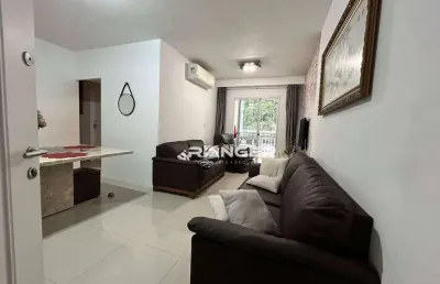 Apartamento com 3 dormitórios à venda, 83 m² por r$ 649.000,00 - marapé - santos/sp