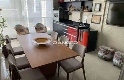 Apartamento 3 dormitórios 3 suítes no bairro embaré em santos