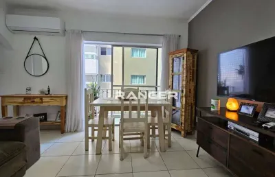 Apartamento com 2 dormitórios e 2 banheiros no bairro de campo grande em santos