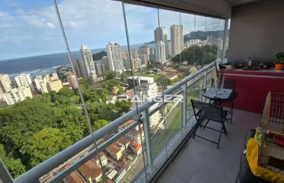 Apartamento com 2 quartos à venda na Rua Guilherme Álvaro, 42, Marapé, Santos