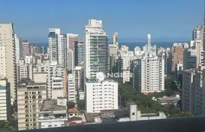 Apartamento com 2 dormitórios para alugar, 65 m² por r$ 6.900,00/mês - boqueirão - santos/sp