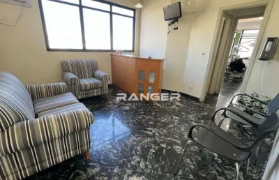 Sala para alugar, 49 m² por r$ 3.300,01/mês - vila matias - santos/sp