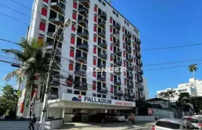 Apartamento com 1 dormitório à venda, 36 m² por r$ 260.000 - centro - são vicente/sp