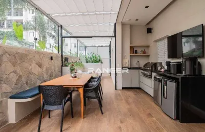 Apartamento com 3 dormitórios à venda, 142 m² por r$ 1.595.000,00 - marapé - santos/sp