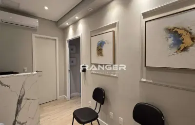 The blue officemall sala à venda, 42 m² por r$ 390.000 - vila matias - santos/sp