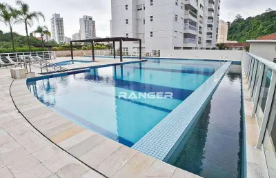Apartamento com 3 dormitórios, 2 vagas, lazer compelto - marapé - santos/sp