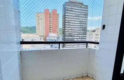 Apartamento com 2 dormitórios, 67 m² - venda por r$ 390.000,00 ou aluguel por r$ 3.200,00 - itararé - são vicente/sp