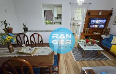 Casa com 3 dormitórios à venda, 97 m² por r$ 660.000,00 - vila belmiro - santos/sp
