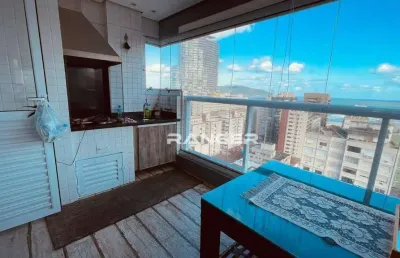 Apartamento com 2 dormitórios para alugar, 69 m² por r$ 6.500,00/mês - josé menino - santos/sp
