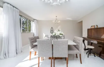 Apartamento com 3 quartos à venda na rua júlia wanderley, mercês, curitiba, 131 m2 por r$ 1.100.000