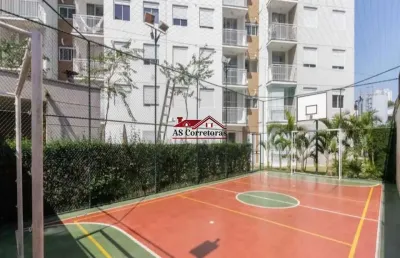 Apartamento para locação no jaguaré, são paulo-sp: 2 quartos, 2 salas, 2 banheiros, 1 vaga de garagem, 45m² de área.