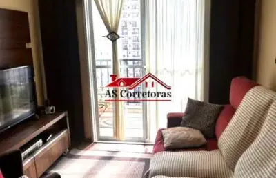 Apartamento à venda em osasco-sp no bairro umuarama: 3 quartos, 1 suíte, 1 sala, 2 banheiros, 1 vaga, 65m².
