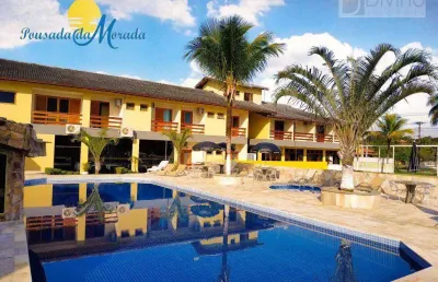 Pousada com 23 dormitórios à venda, 1050 m² por r$ 6.500.000 - boracéia - bertioga/sp