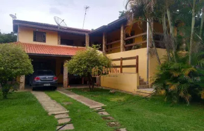Chácara com 3 dormitórios à venda, 4000 m² por r$ 1.300.000 - jundiaguara - araçoiaba da serra/sp