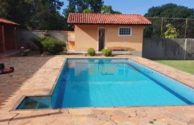 Chácara com 3 dormitórios à venda, 1260 m² por r$ 740.000 - zona rural - araçoiaba da serra/sp
