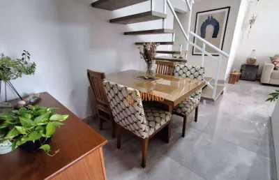 Cobertura com 2 dormitórios à venda, 120 m² por r$ 650.000 - além ponte - sorocaba/sp