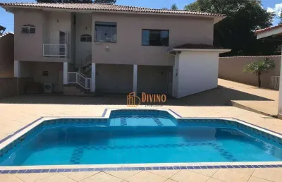 Sobrado com 3 dormitórios à venda, 346 m² por r$ 789.000 - monte líbano - araçoiaba da serra/sp